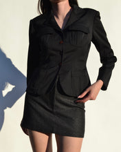 Load image into Gallery viewer, Plein Sud Black Blazer
