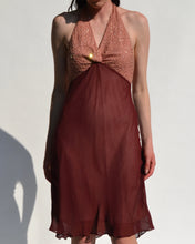Load image into Gallery viewer, BCBG Silk Halter Dress
