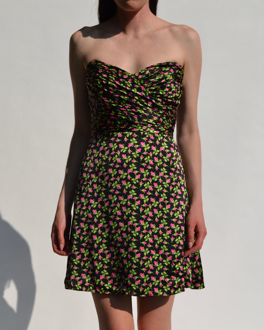 Vintage Betsey Johnson Silk Mini Dress