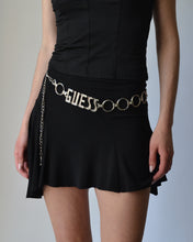 Load image into Gallery viewer, Y2K Silver Guess Chain Belt

