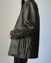 Load image into Gallery viewer, Kenneth Cole Distressed Leather Jacket
