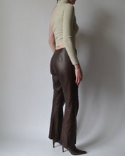 Load image into Gallery viewer, Brown Danier Leather Pants
