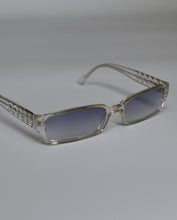 Load image into Gallery viewer, Chanel Transparent Rhinestone Micro Sunglasses
