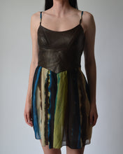 Load image into Gallery viewer, Vintage Leather Corset Dress
