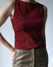 Load image into Gallery viewer, Vintage Open Back Tank Top
