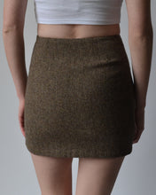 Load image into Gallery viewer, Vintage Tweed Mini Skirt
