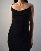 Load image into Gallery viewer, Vintage Open Back Cowl Neck Dress
