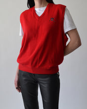 Load image into Gallery viewer, Red Polo Ralph Lauren Sweater Vest
