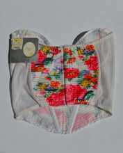 Load image into Gallery viewer, Christian Dior Pleated Floral Vintage Bustier
