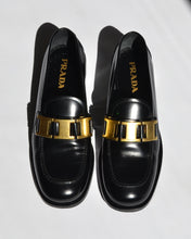 Load image into Gallery viewer, Black Prada Loafers
