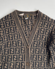 Load image into Gallery viewer, Vintage Fendi Monogram Wool Cardigan
