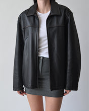 Load image into Gallery viewer, Dark Brown Leather Jacket
