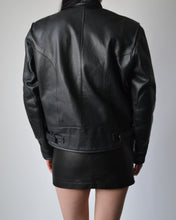 Load image into Gallery viewer, Black Bristol Leather Jacket
