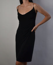 Load image into Gallery viewer, Vintage Open Back Cowl Neck Dress
