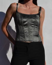 Load image into Gallery viewer, Metallic Corset Top
