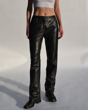 Load image into Gallery viewer, Versace Jeans Couture Black Leather Pants
