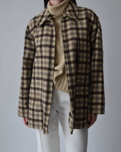 Load image into Gallery viewer, DKNY Plaid Flannel Jacket
