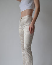 Load image into Gallery viewer, Vintage Le Château Satin Cream Pants

