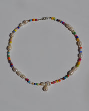 Load image into Gallery viewer, Rainbow Dreams Pearl Beaded Necklace
