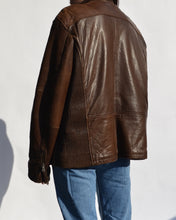 Load image into Gallery viewer, Brown Danier Leather Jacket
