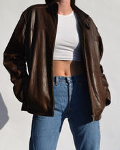 Load image into Gallery viewer, Brown Danier Leather Jacket

