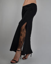 Load image into Gallery viewer, Christian Dior Satin Lace Maxi Skirt
