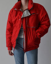 Load image into Gallery viewer, Vintage Red Snow Goose Puffer Jacket

