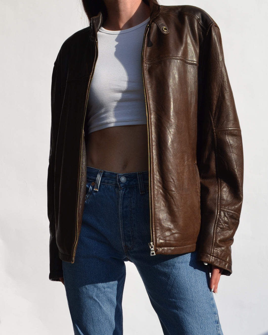 Brown Danier Leather Jacket